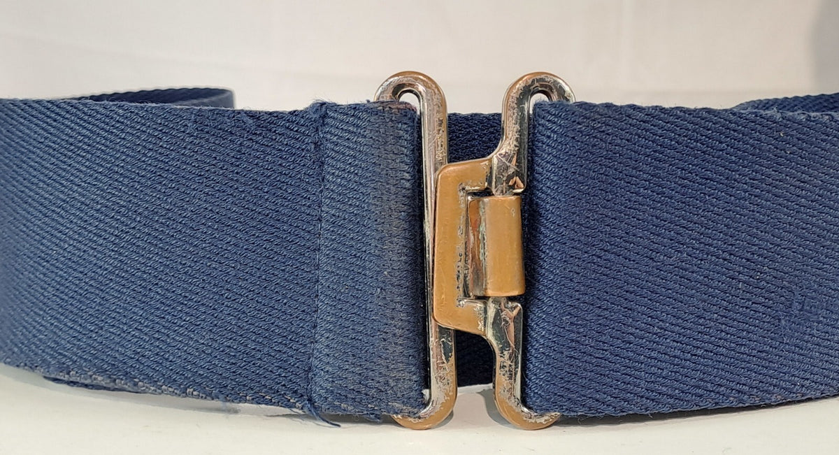 Genuine Surplus British Royal Navy Stable Belt Jacket belt Navy Blue 2436