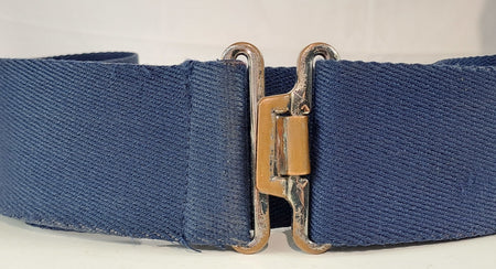 Genuine Surplus British Royal Navy Stable Belt Jacket belt Navy Blue 2436