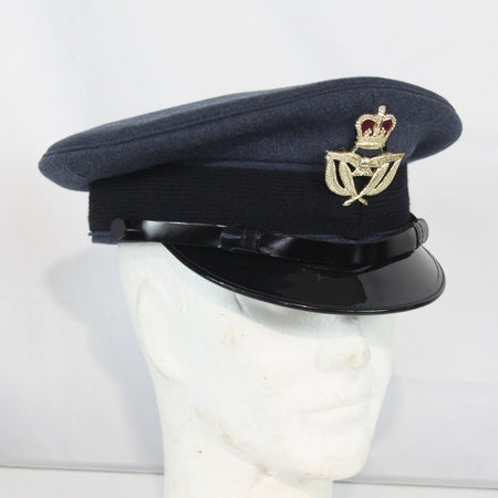 British RAF Warrant Officers Mens Dress Hat Genuine Surplus Peak Cap G1 (4445)