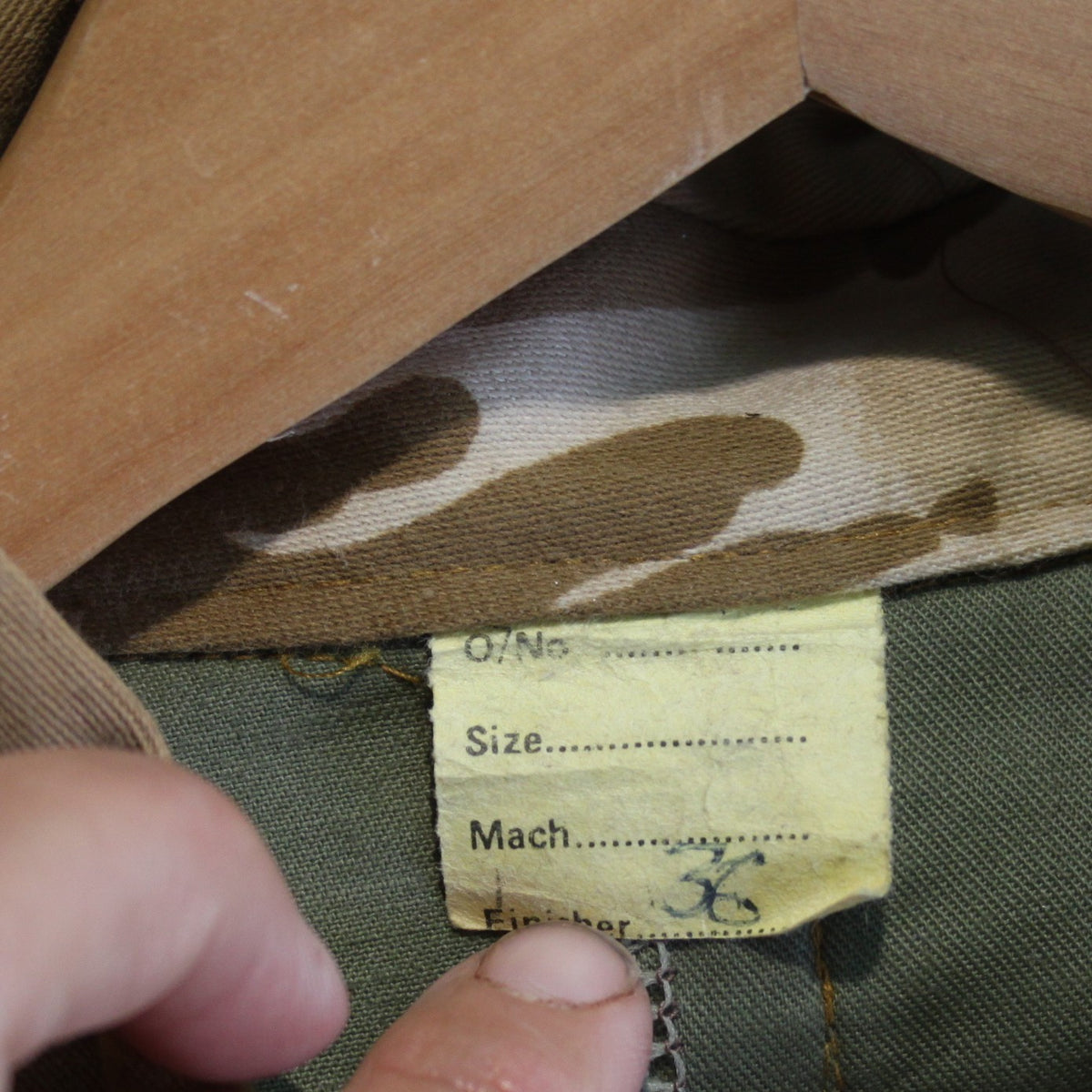 Genuine Surplus Design Sample Army Desert Combat Jacket 38" Chest (3546)