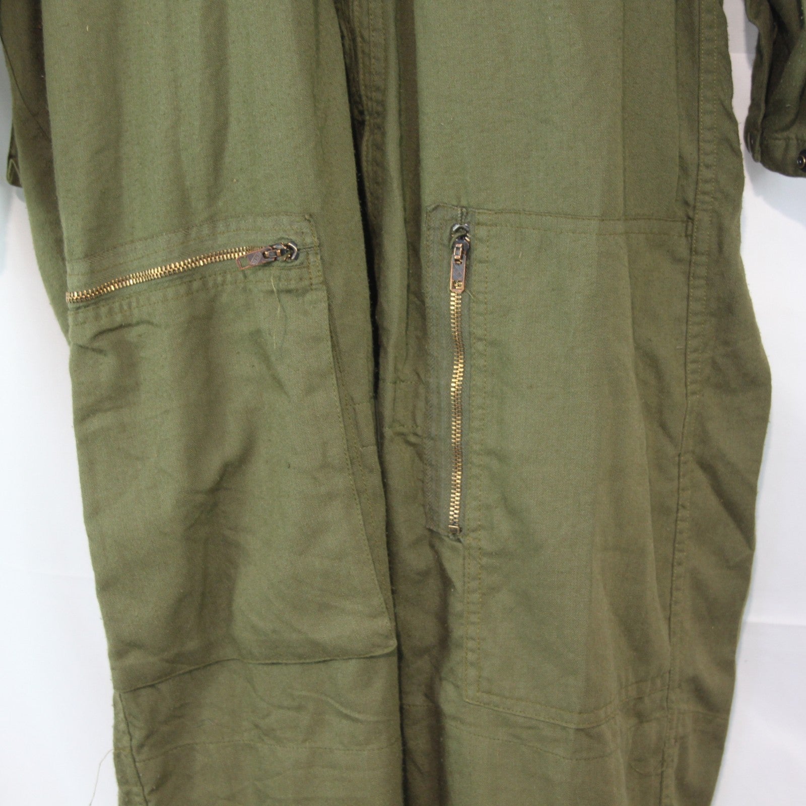 Austrian Army Nomex Coverall Olive Green Genuine Surplus Damaged 38-40" (4167)