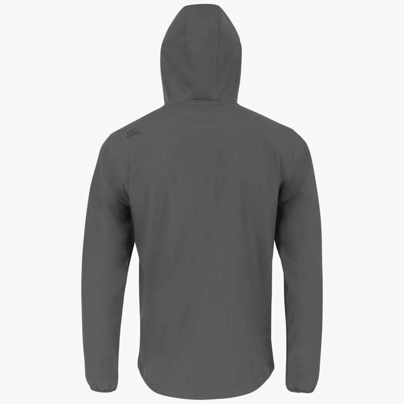 Highlander Shield Jacket Windproof Breathable Water Repellent Steel Grey C