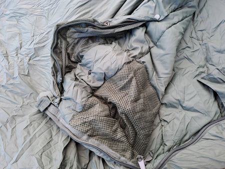 Genuine Surplus Spanish Military Sleeping Bag Lightweight 2 Season (2556)