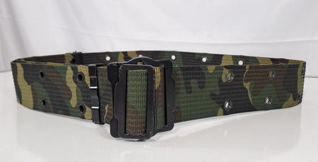 Genuine Surplus Spanish Army Belt 59mm Width Webbing Belt Camo28-38" (1582)