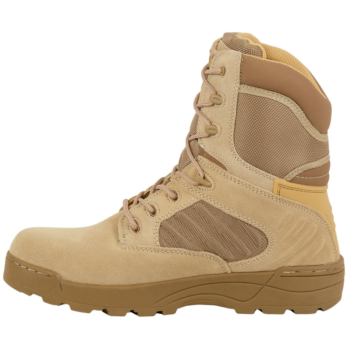 ED Highlander Echo Desert Boot Adult Military Mens Sand Leather Size UK 13 & 9