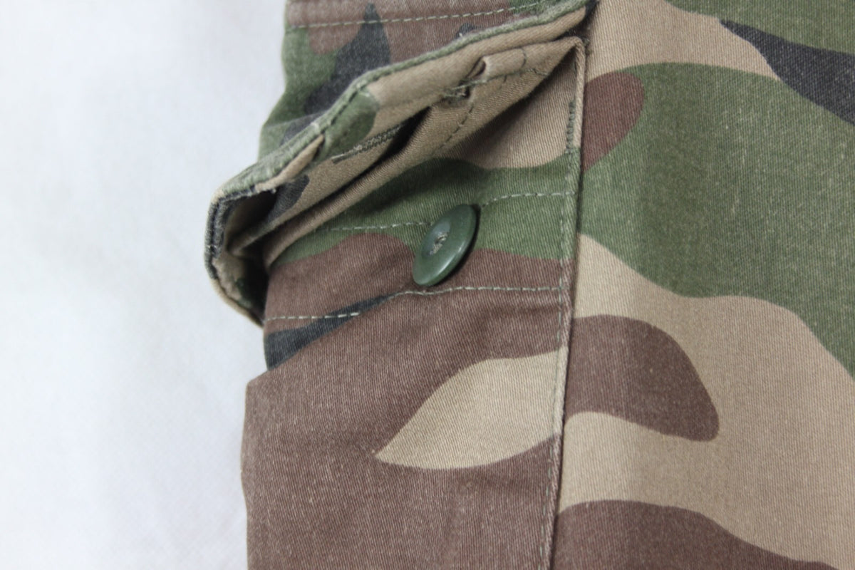 Genuine Surplus French CCE Camo Combat Trousers PolyCotton