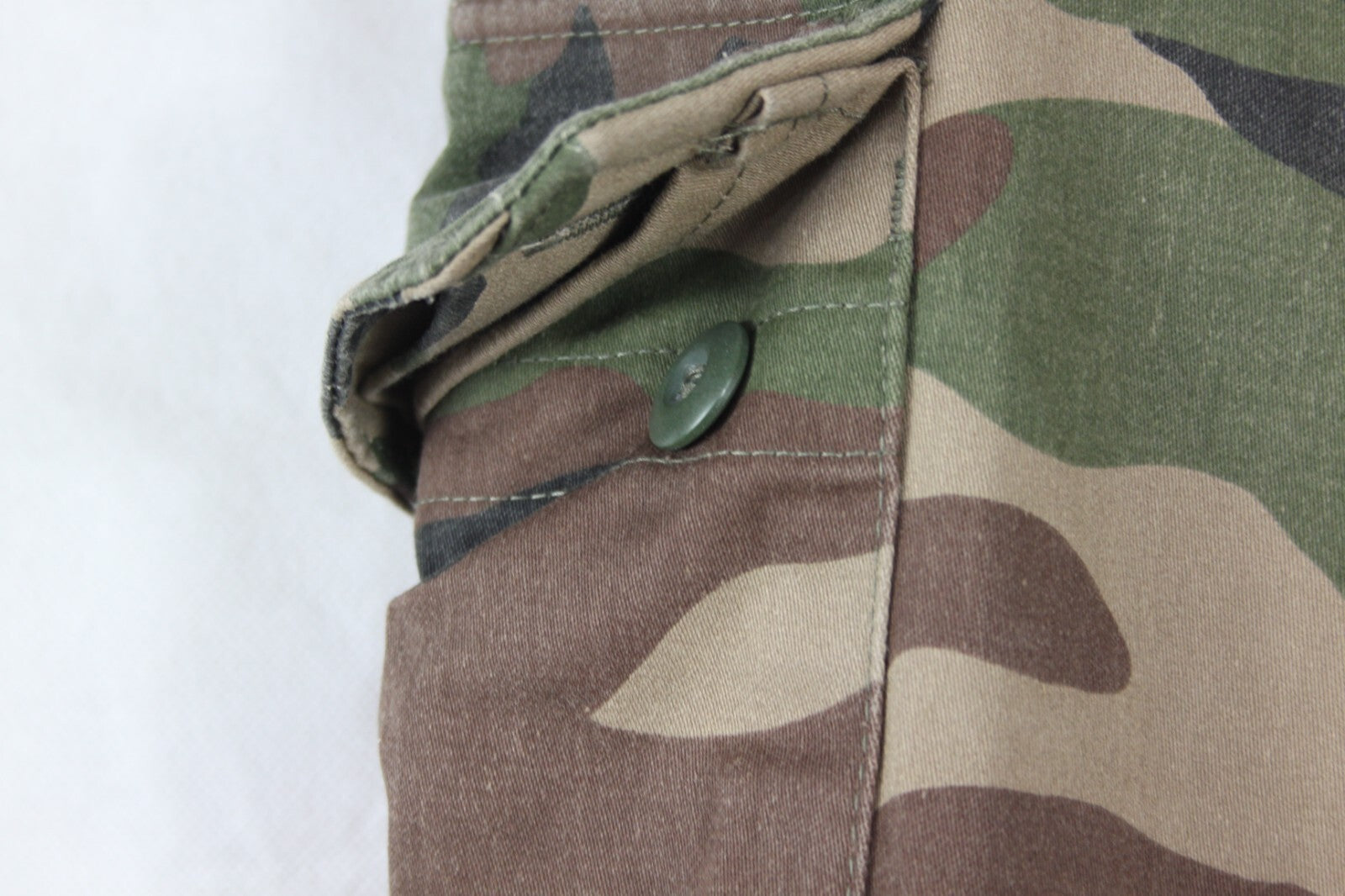 Genuine Surplus French CCE Camo Combat Trousers PolyCotton