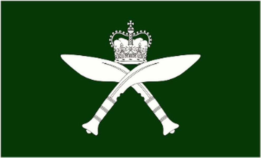 Royal Ghurkas Rifles FLAG 5' x 3' British Army Regiment