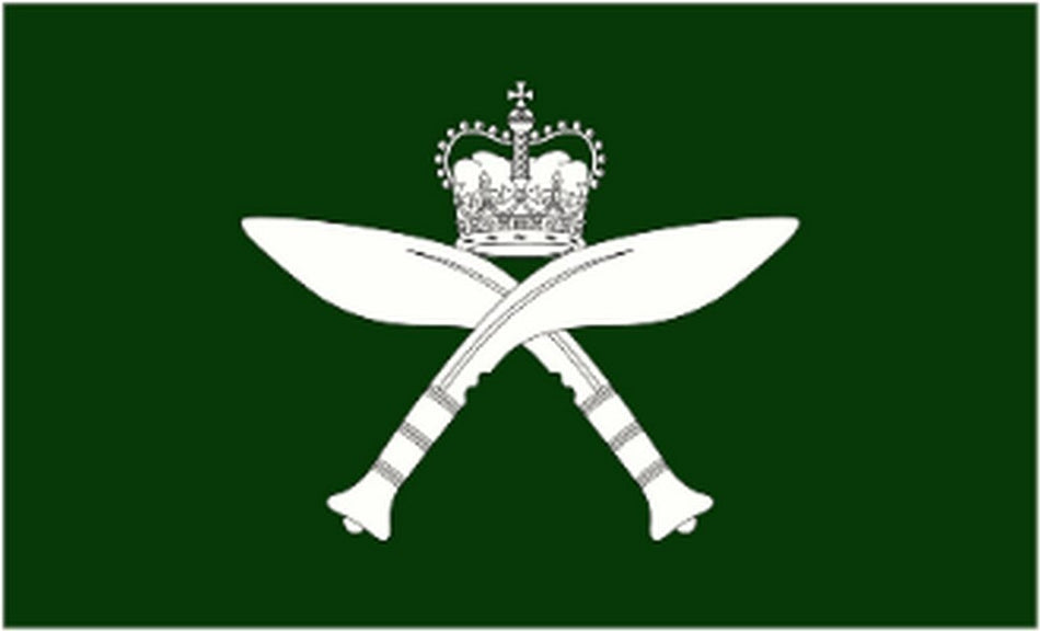 Royal Ghurkas Rifles FLAG 5' x 3' British Army Regiment