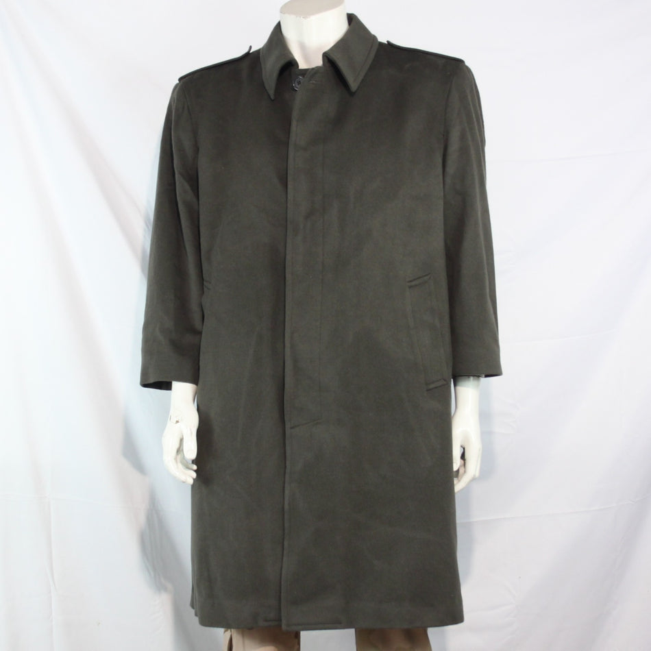 Mens French Army Winter Overcoat Genuine Surplus Thermal 42-44" Chest (3641)