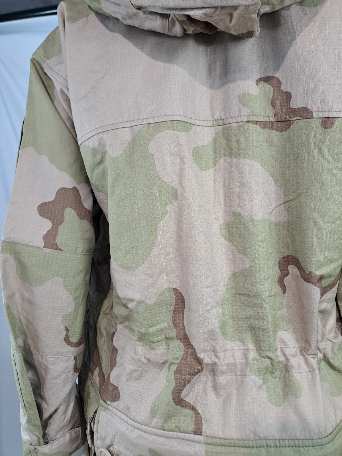 NEW Rare Genuine Surplus Dutch Ripstop Windproof Smock Desert Camouflage Jacket