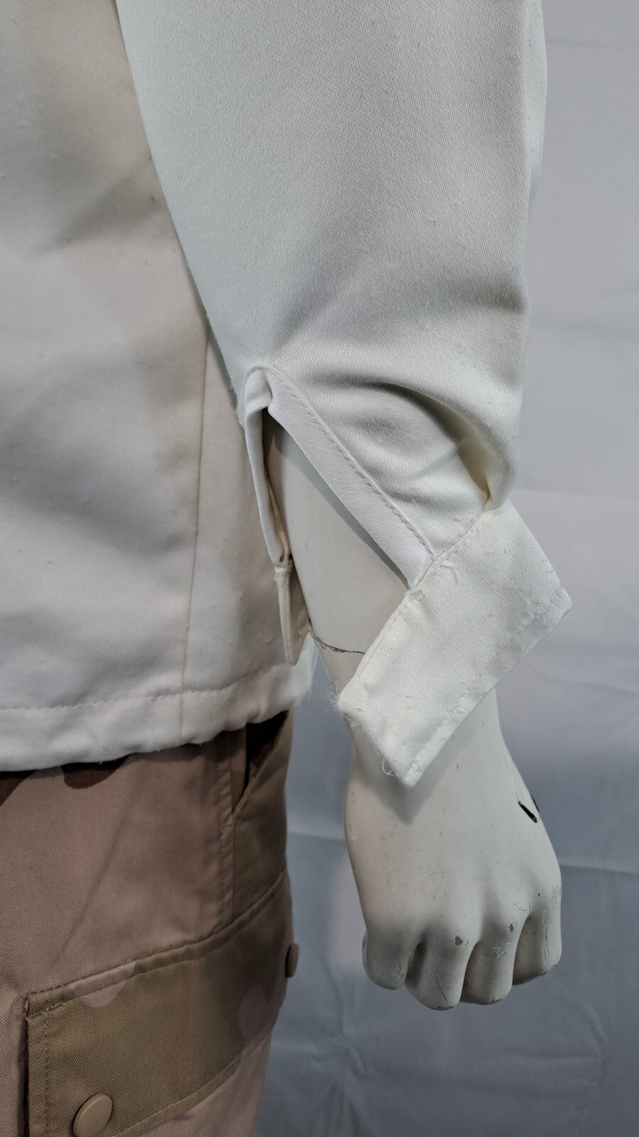 Genuine Surplus French Arctic Snow Camo Smock Top Winter Small (2813)