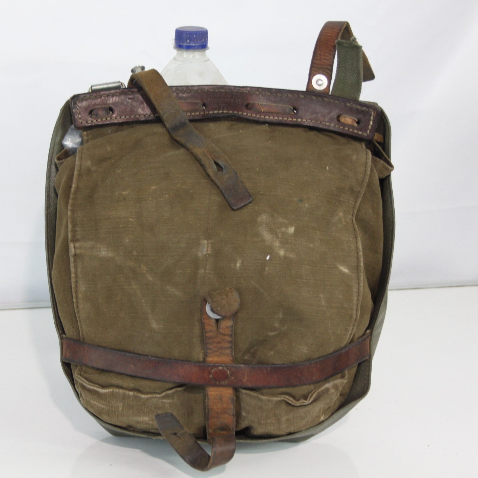 Genuine Surplus Swiss Army Vintage Bag Salt Pepper For Parts (3442)