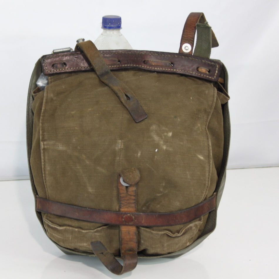 Genuine Surplus Swiss Army Vintage Bag Salt Pepper For Parts (3442)