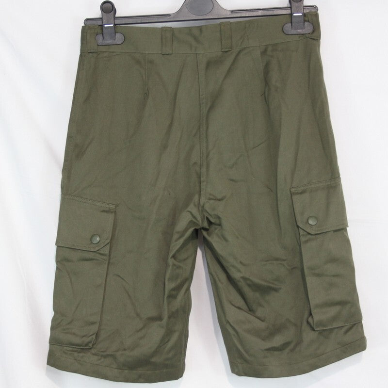 Genuine Surplus French Army Olive Trouser Cutoff Shorts Military  (3294)