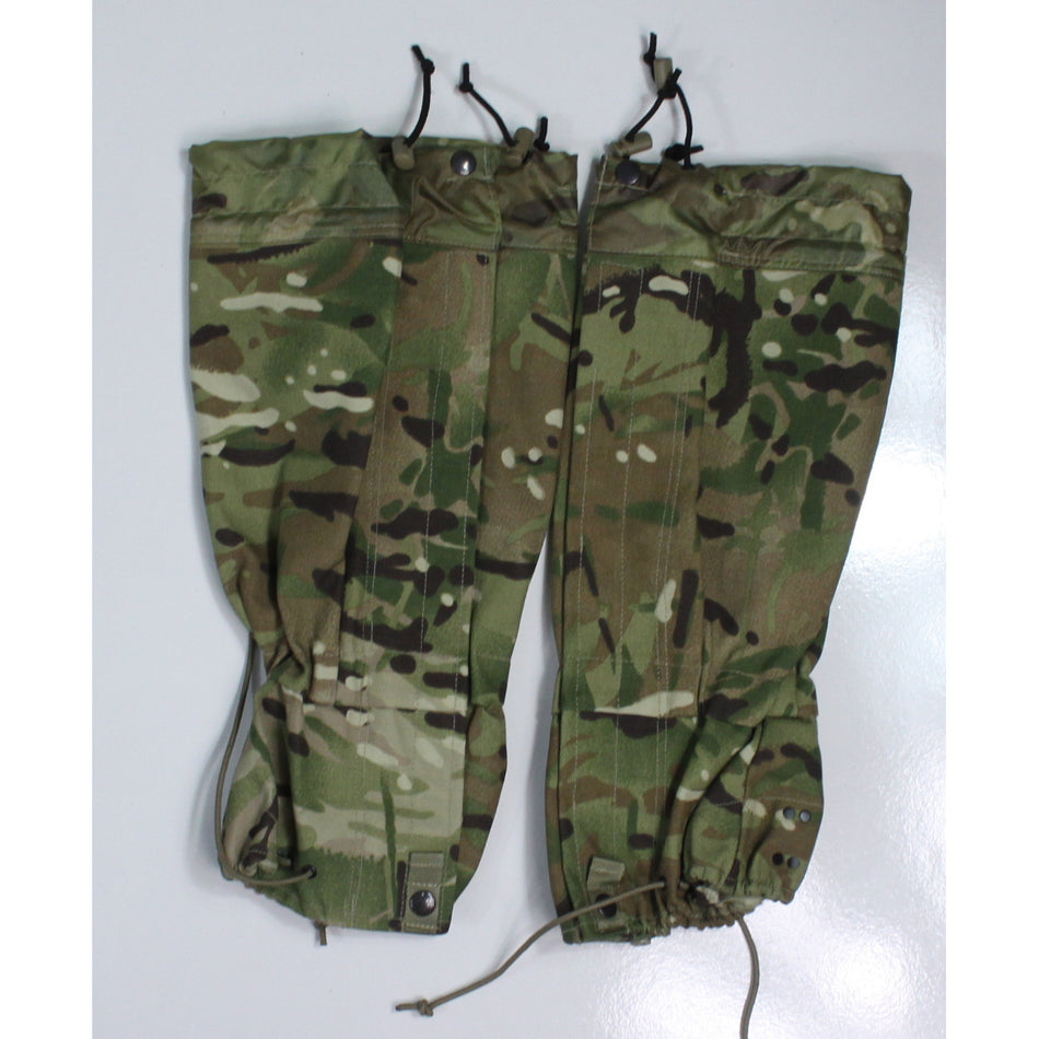 MTP Camo Gaiters British Forces Army Waterproof Mk2 (4515)