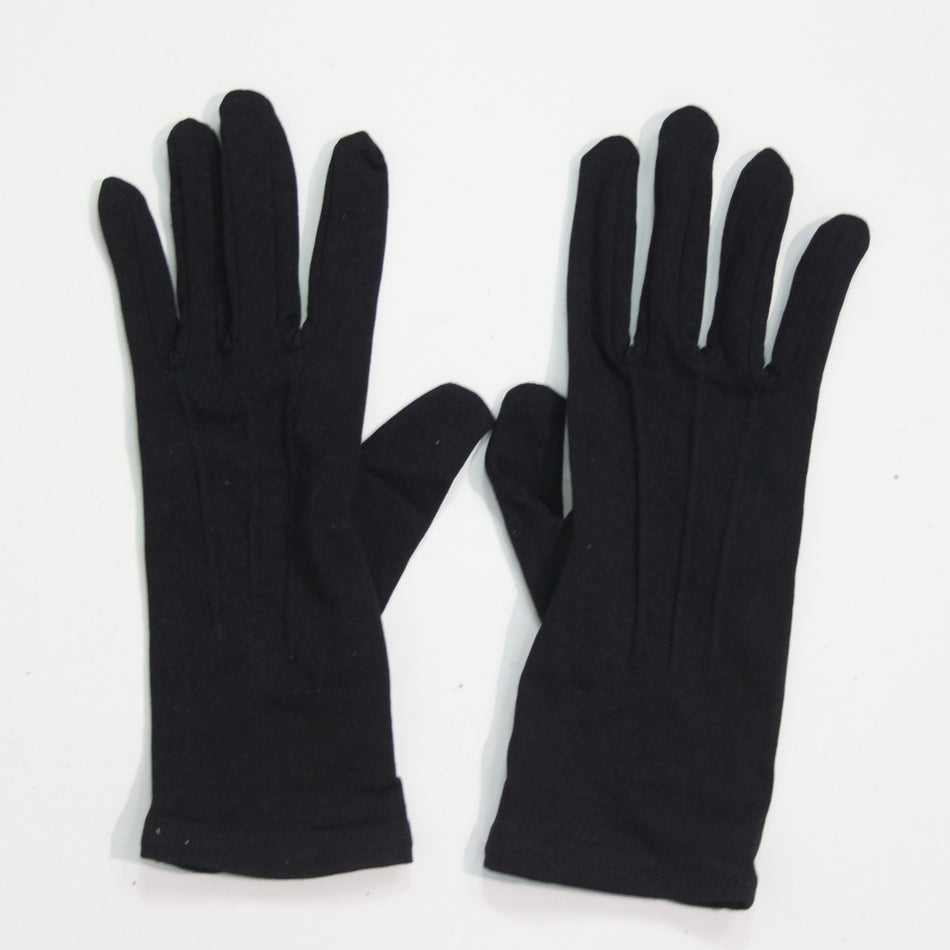 Spanish Civil Guard NEW Lightweight Nylon Gloves Genuine Surplus Black Fits S-L (4409)