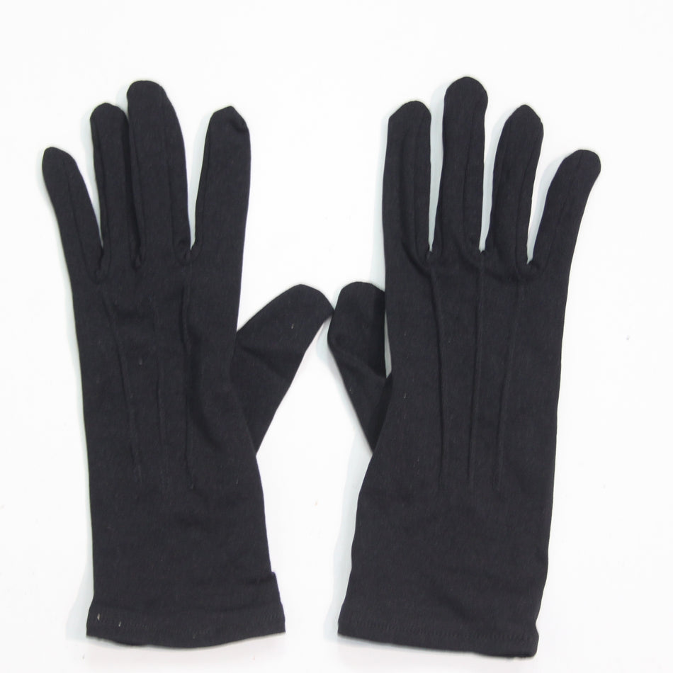 Spanish Civil Guard NEW Lightweight Nylon Gloves Genuine Surplus Black Fits S-L (4409)