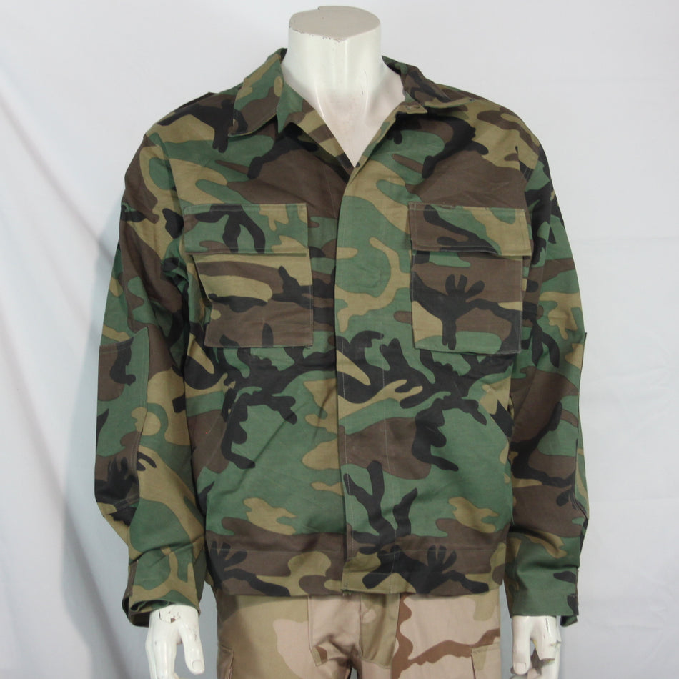 Bomber Style Camo Jacket Slovakian Army Genuine Surplus 40-42" (4480)