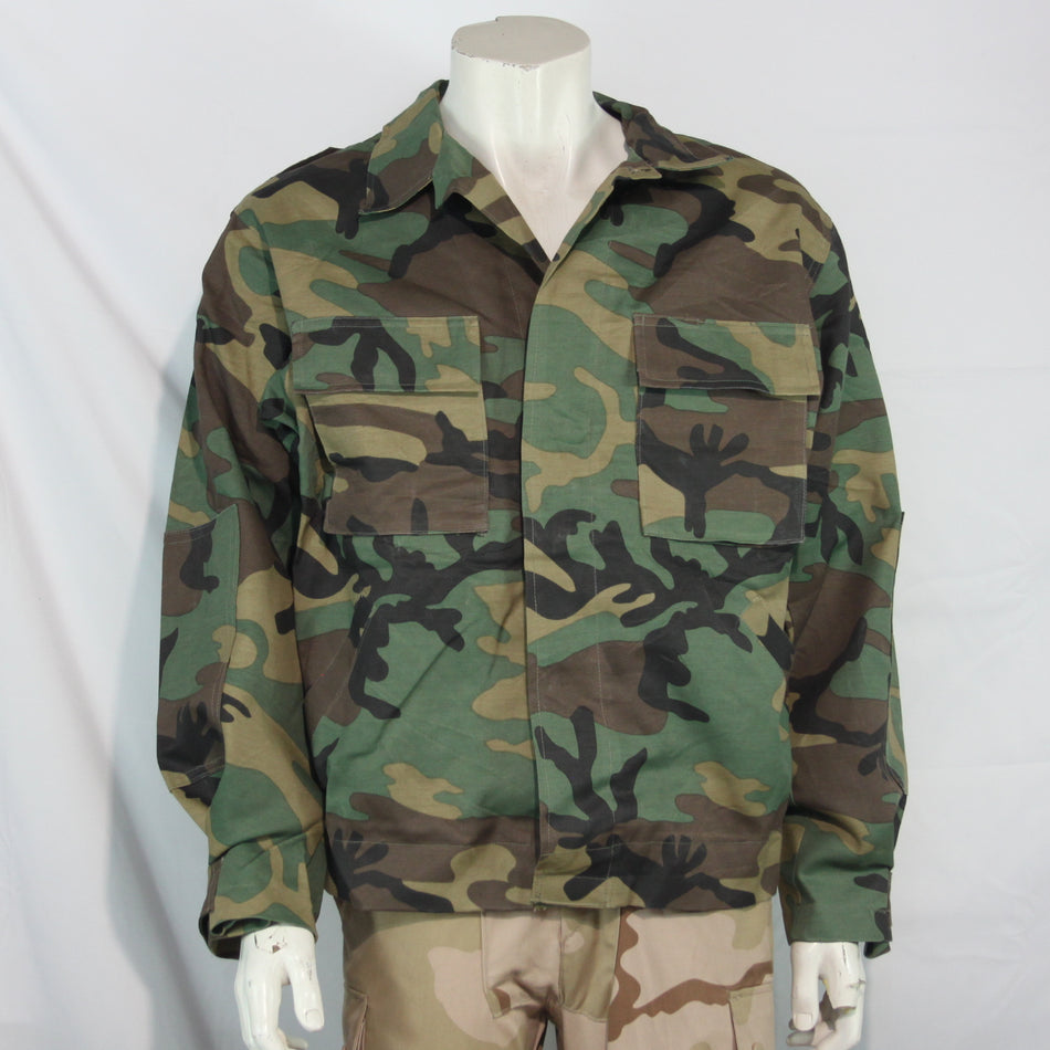 Bomber Style Camo Jacket Slovakian Army Genuine Surplus 40-42" (4480)