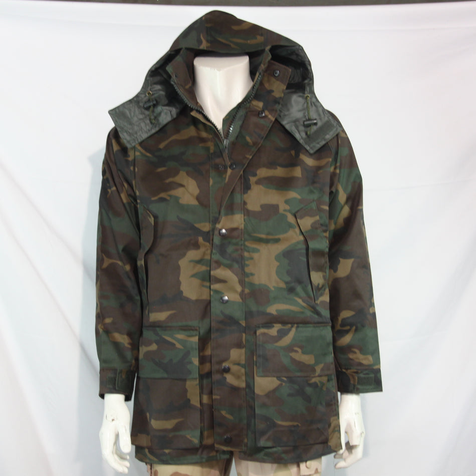 Camo Jacket Water Repellant Woodland Camo 34" &40" Chest (4482)