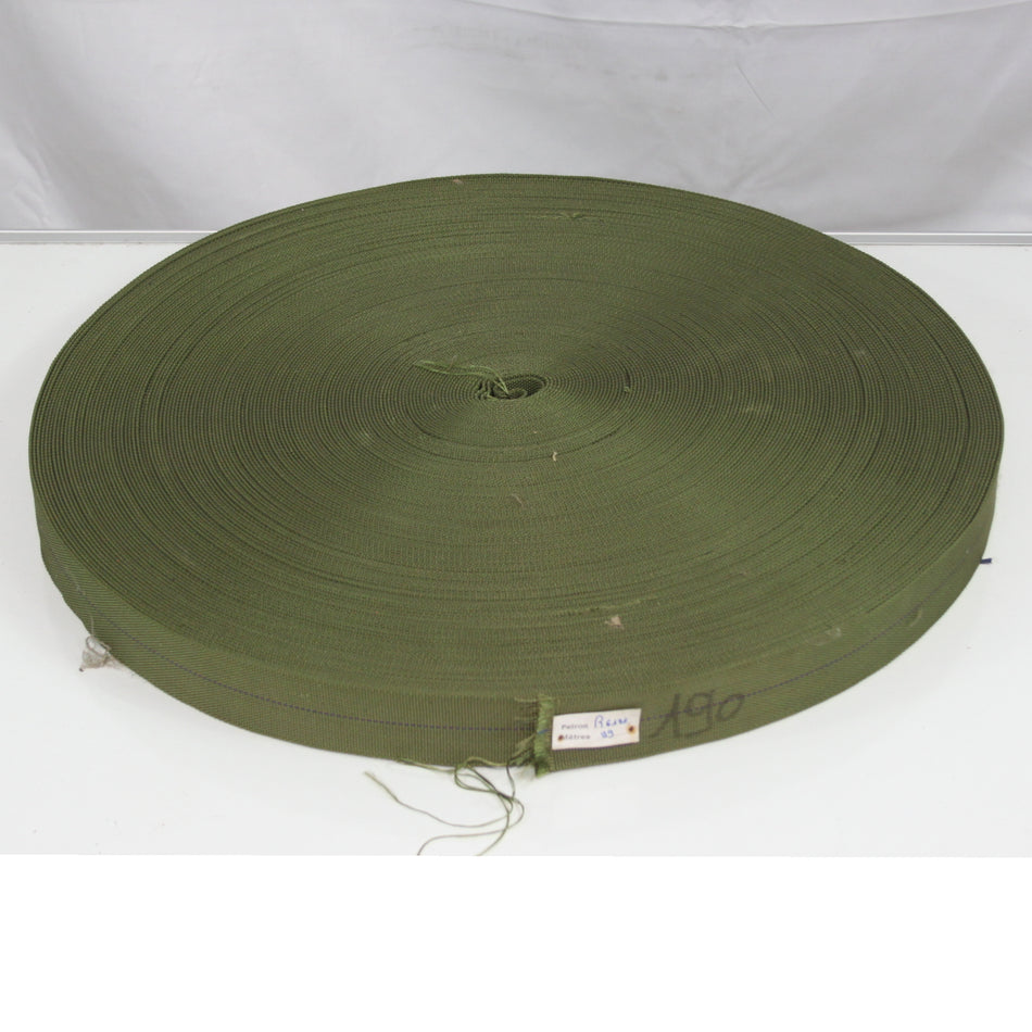 Webbing Airforce Strapping Cut Off Roll Olive 42mm Genuine Surplus (4486)