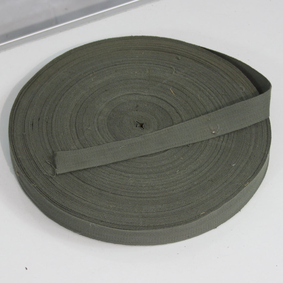 Webbing Strap Airforce Strapping Cut Off Roll Cotton 28mm Genuine Surplus (4495)