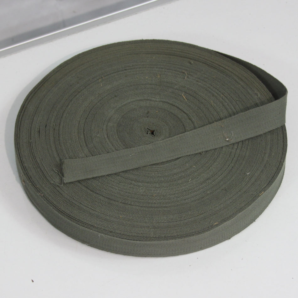 Webbing Strap Airforce Strapping Cut Off Roll Cotton 28mm Genuine Surplus (4495)