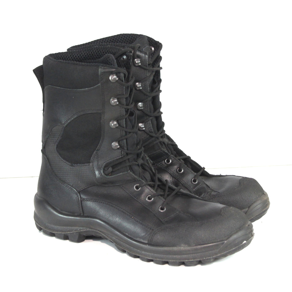 Austrian Military Combat Boot Black Leather Army Surplus EU 45(4510)