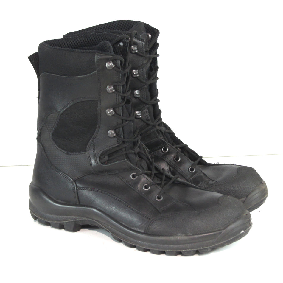 Austrian Military Combat Boot Black Leather Army Surplus EU 45(4510)