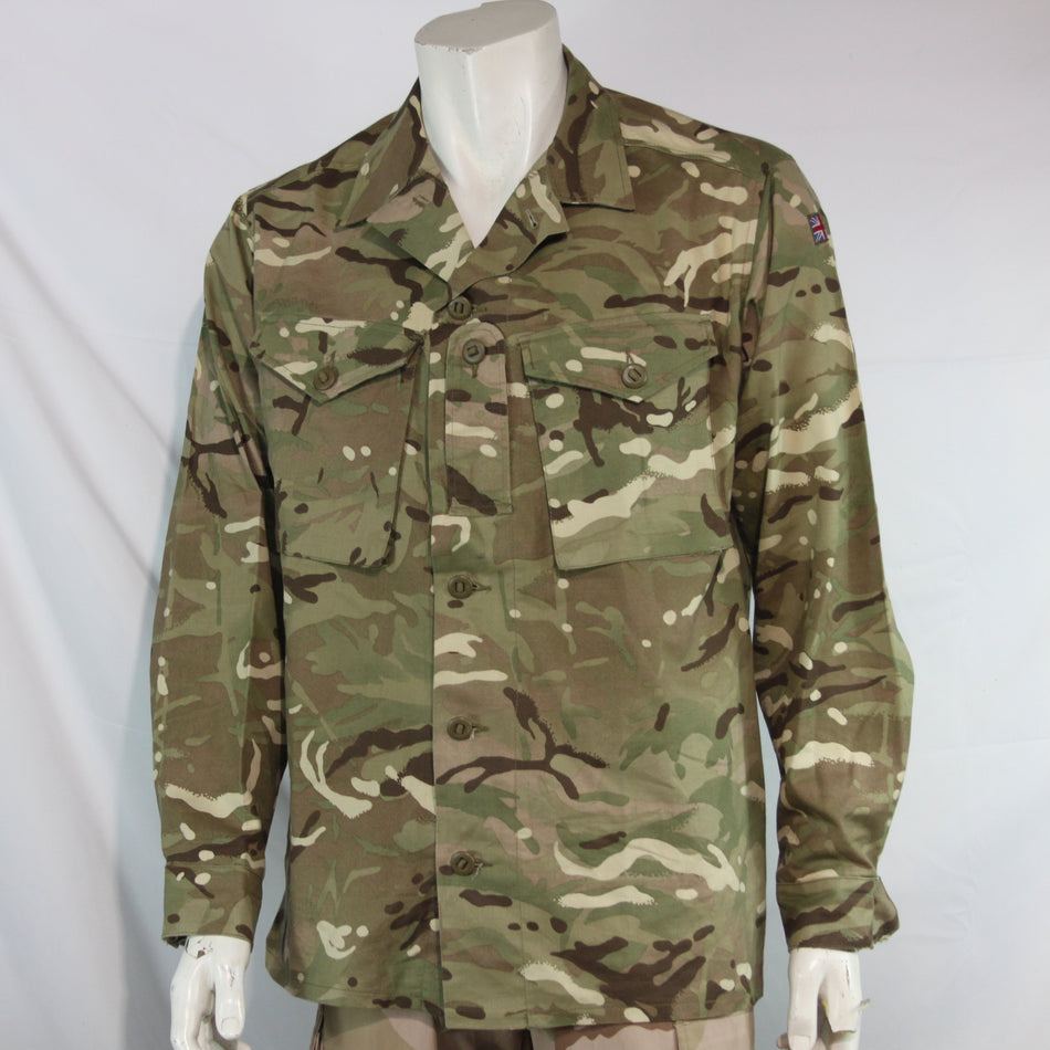 Genuine Surplus British Barrack Shirt Jacket Combat Temperate PCS23 MTP 4524