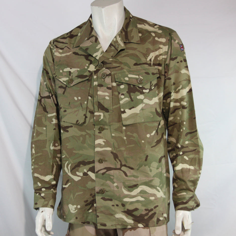 Genuine Surplus British Barrack Shirt Jacket Combat Temperate PCS23 MTP 4524