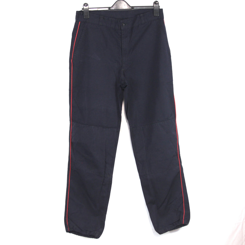 French Military Aramid Kermel Trousers Navy Blue Genuine Surplus (4538)