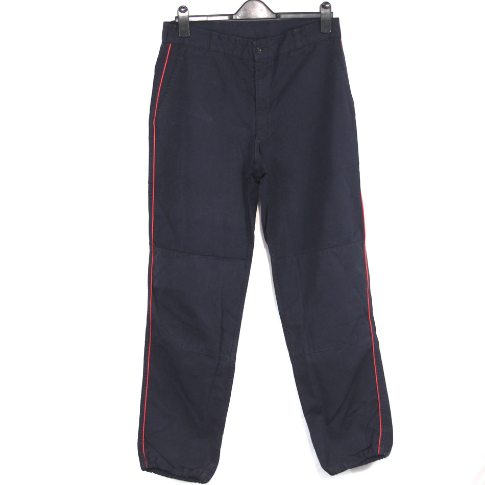 French Military Aramid Kermel Trousers Navy Blue Genuine Surplus (4538)