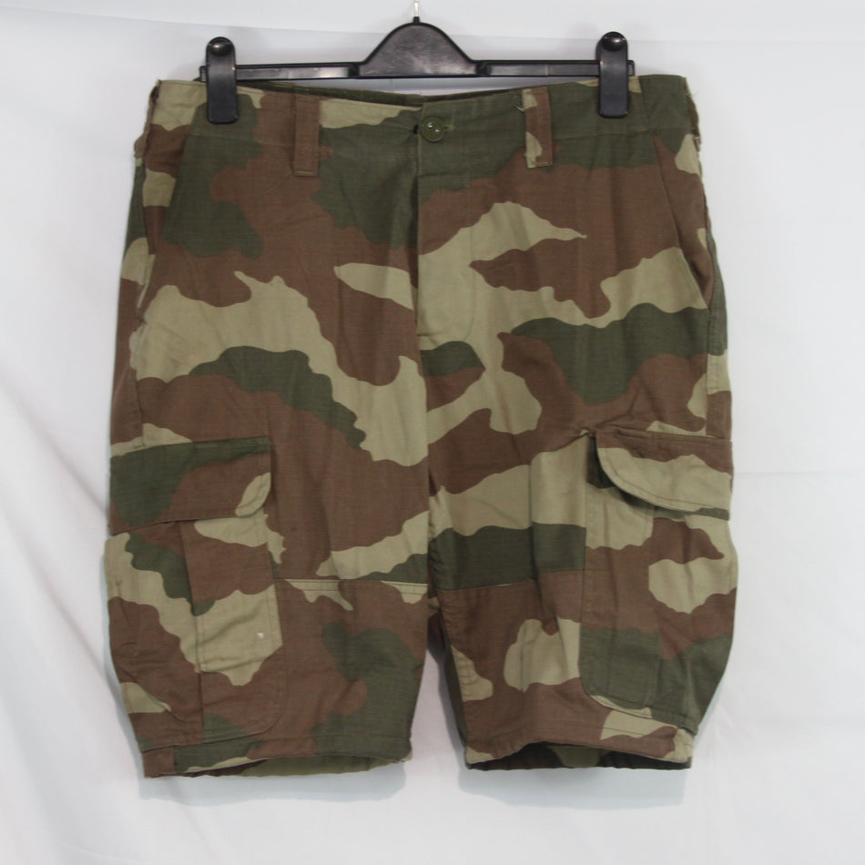 Camo Shorts Turkish Army Light Coloured Camouflage Genuine Surplus 36" W (4543)