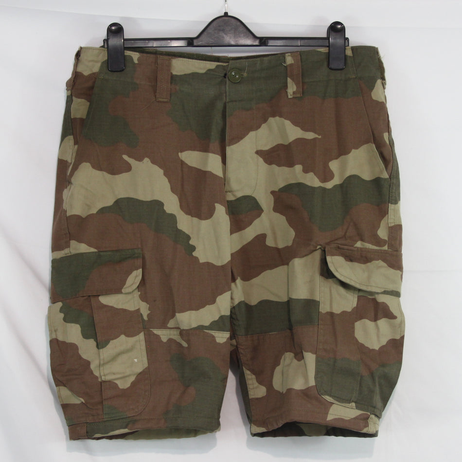 Camo Shorts Turkish Army Light Coloured Camouflage Genuine Surplus 36" W (4543)