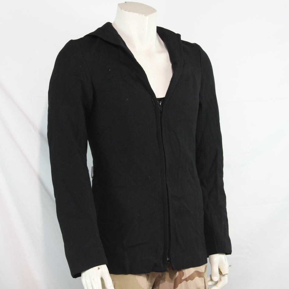 Royal Navy Jumper Jacket Black Zip Front Genuine Surplus (4548)