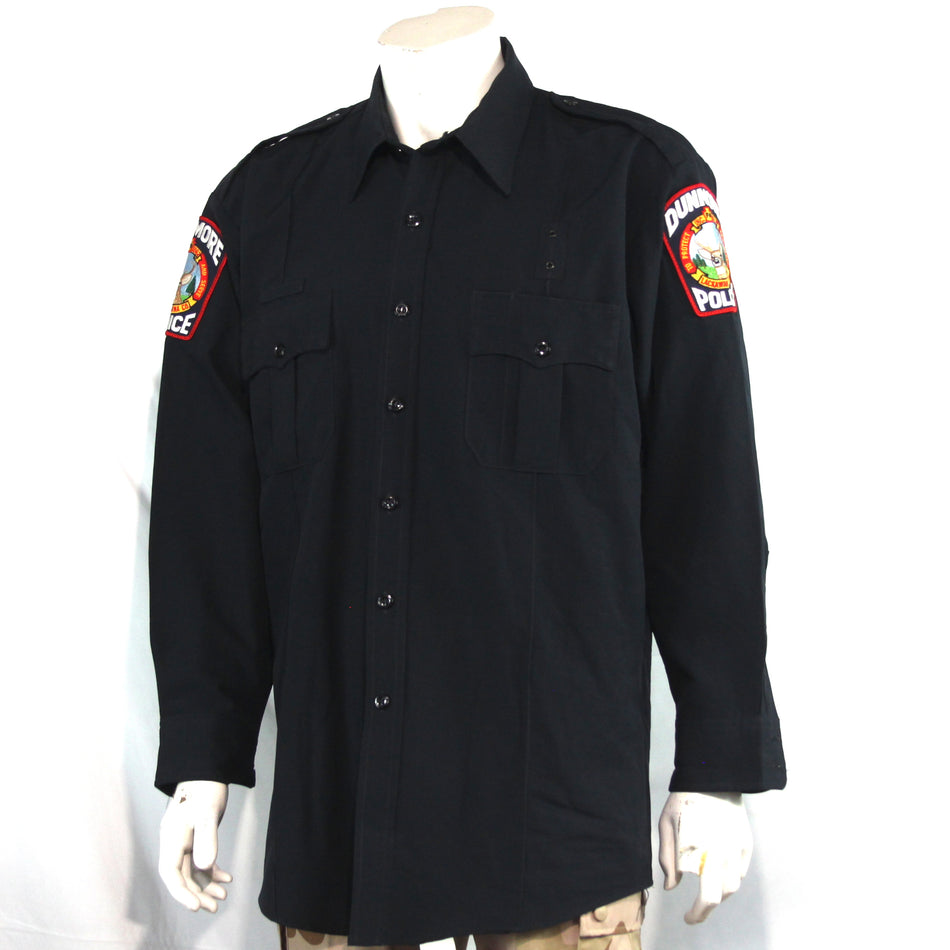 Police Shirt US Police Badged Genuine Surplus 46" Chest (4551)