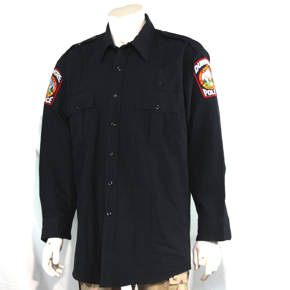 Police Shirt US Police Badged Genuine Surplus 46" Chest (4551)