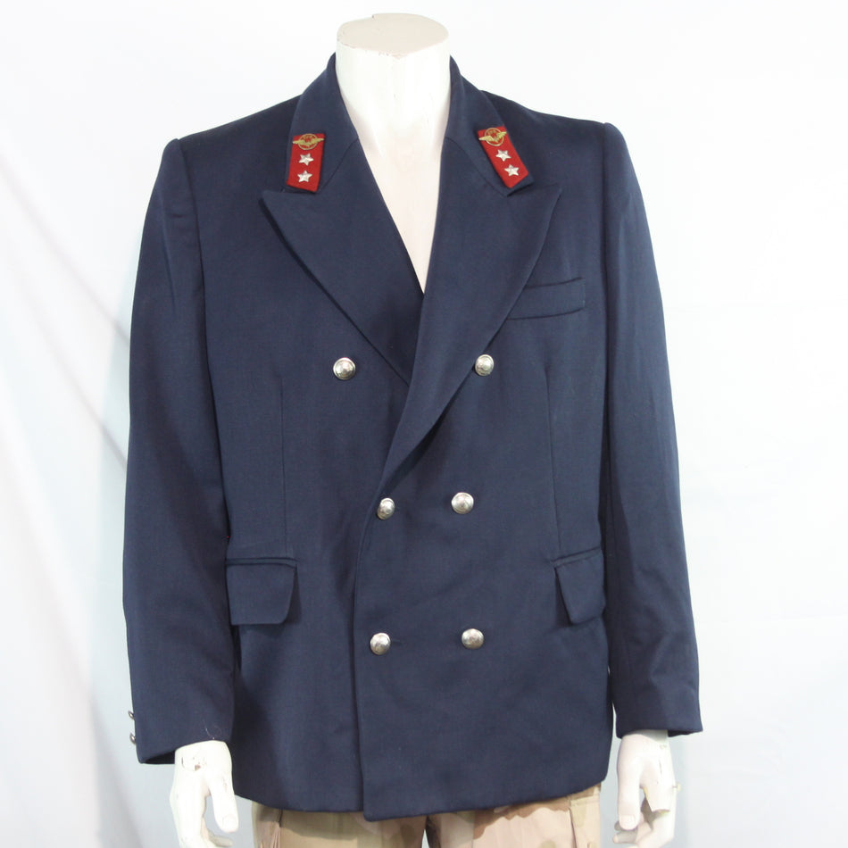 Railway Dress Jacket Romanian State Railway Genuine Surplus 44" Chest (4552)