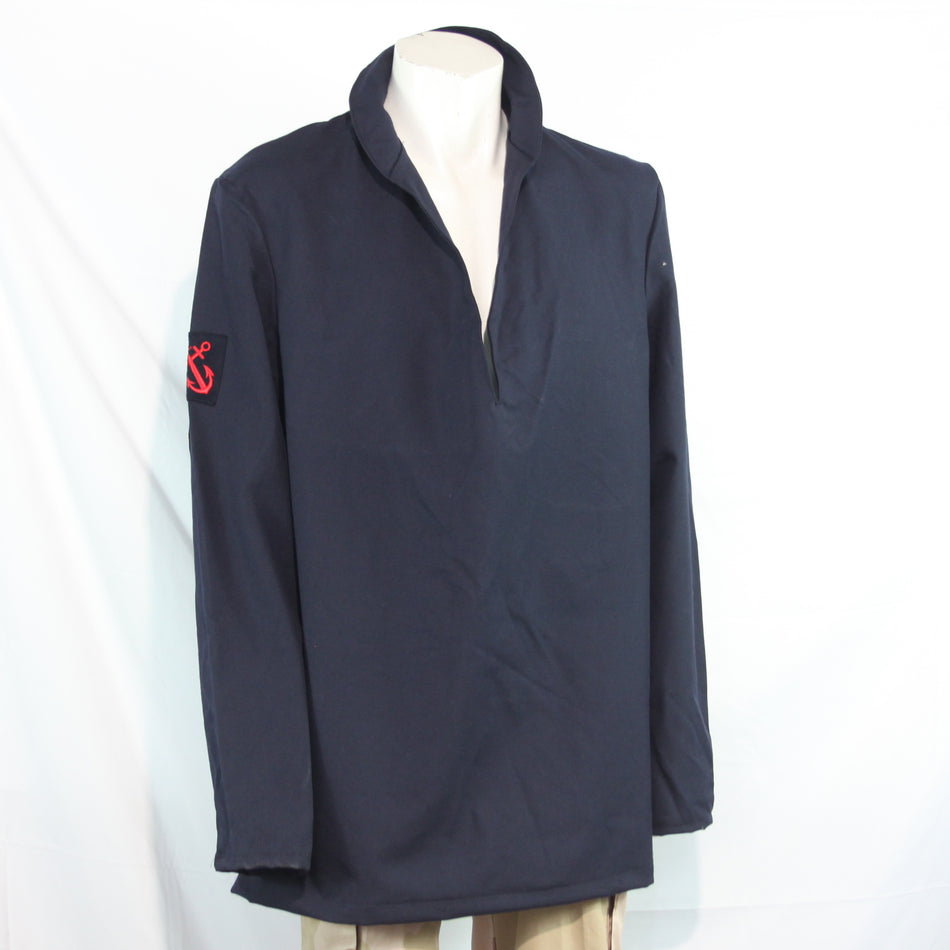 Naval Jumper Middy Top French Navy Genuine Surplus XXL 48" (4554)