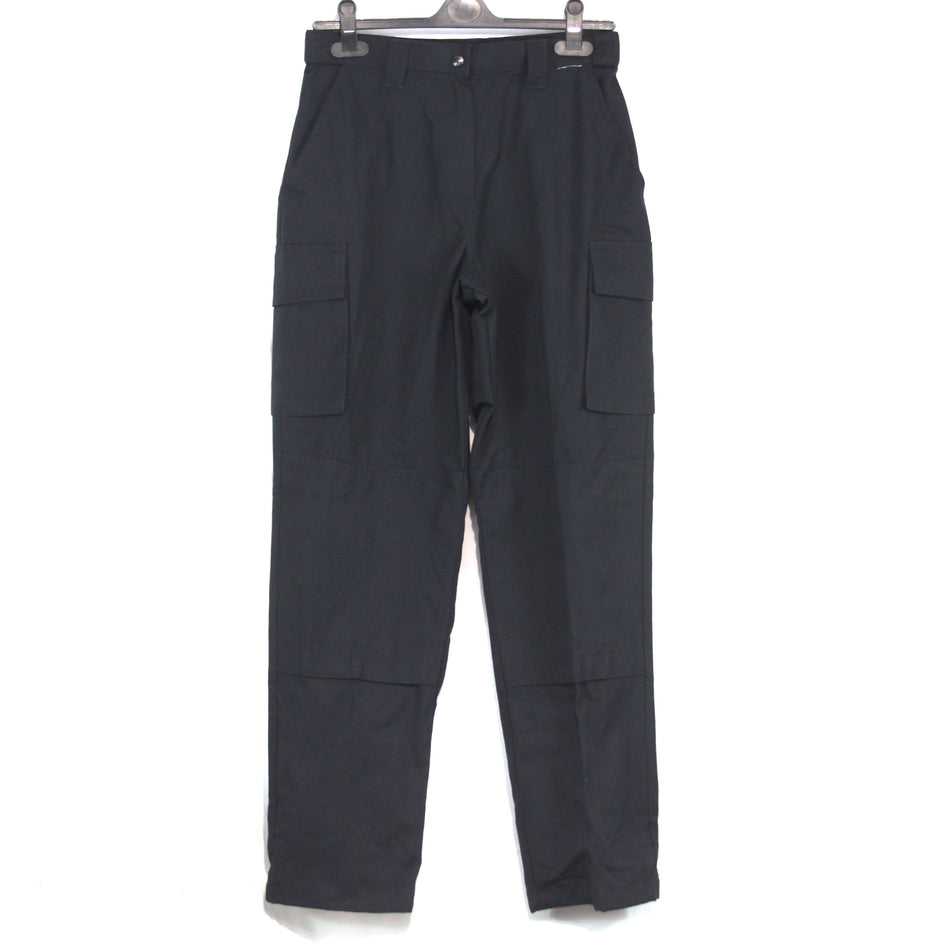 Womens Black Combat Trousers Female Cargo Pants Stretch waist Seconds (4560)