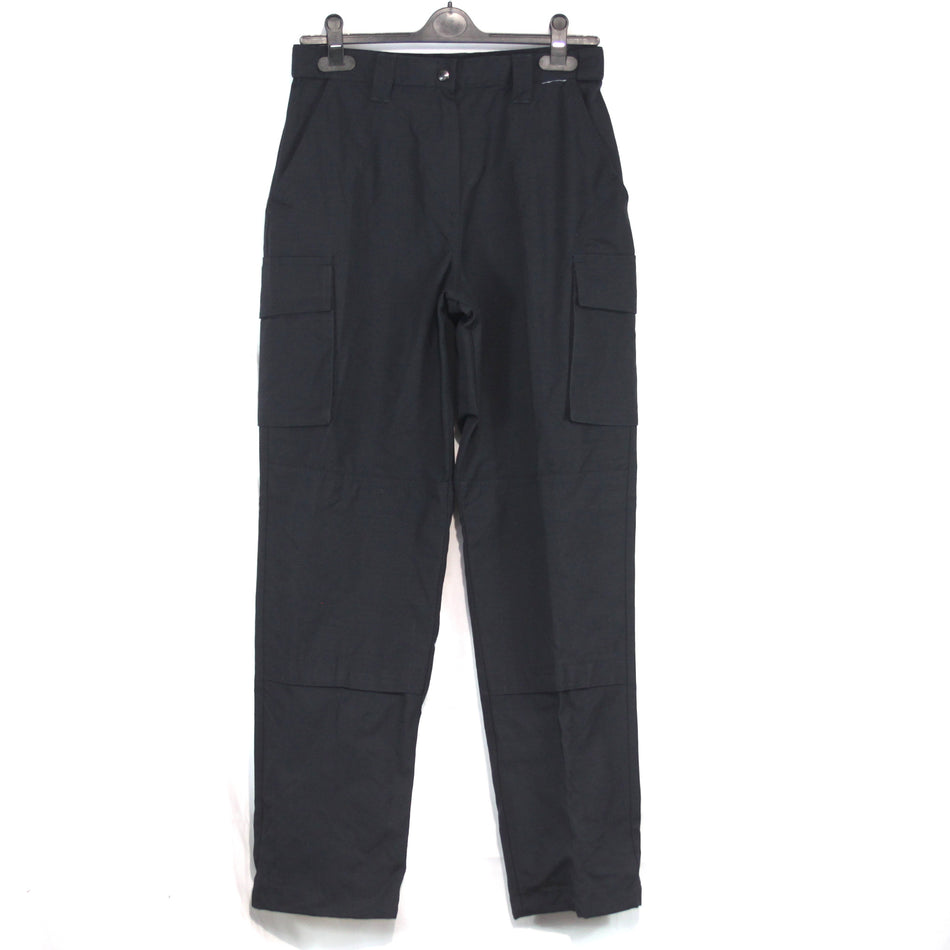 Womens Black Combat Trousers Female Cargo Pants Stretch waist Seconds (4560)