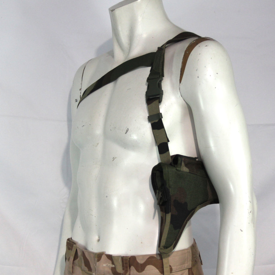 Genuine Surplus Covert French Underarm Side Arm Camo Holster (3472)