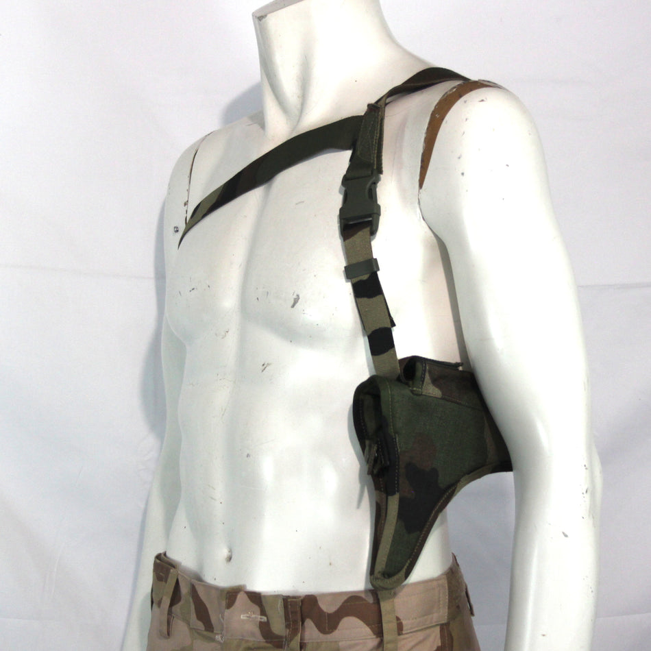 Genuine Surplus Covert French Underarm Side Arm Camo Holster (3472)