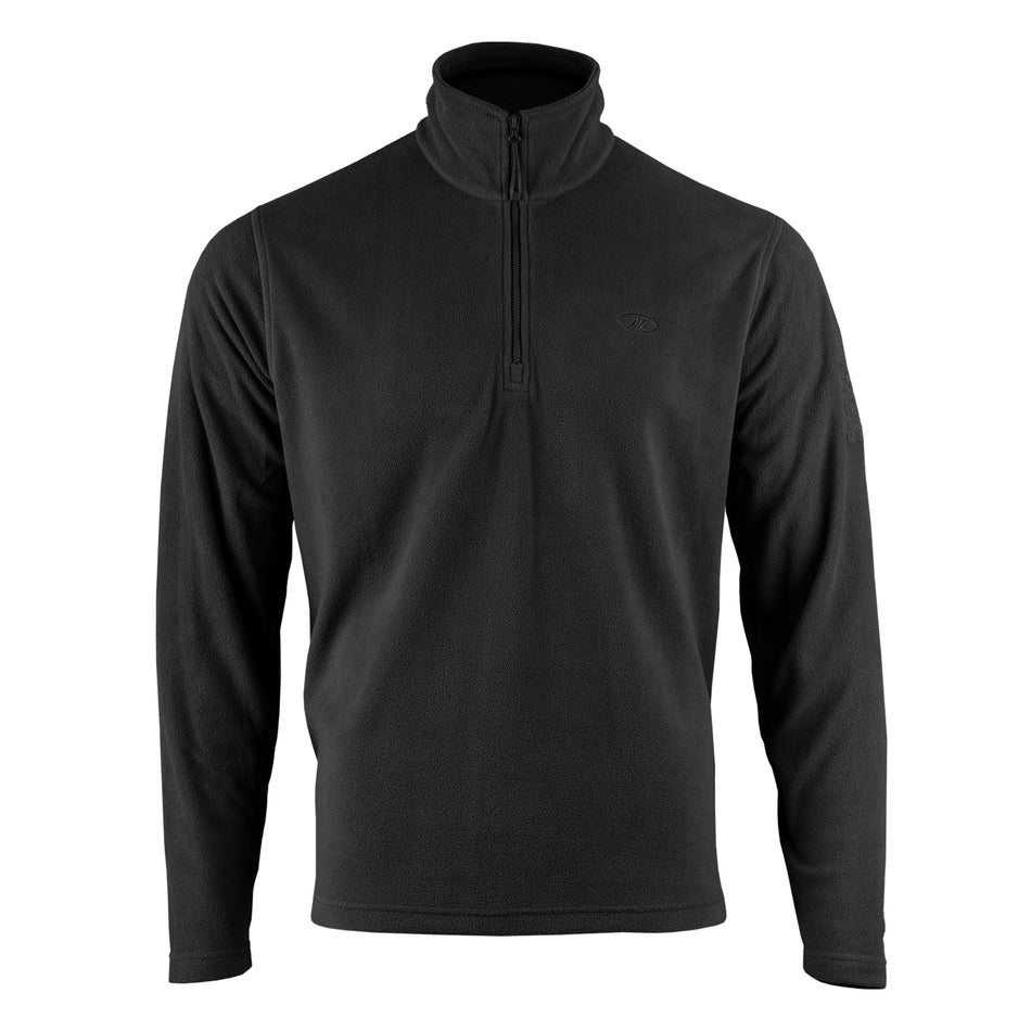 Tactical Zip Neck Fleece Top Pullover Ember Highlander