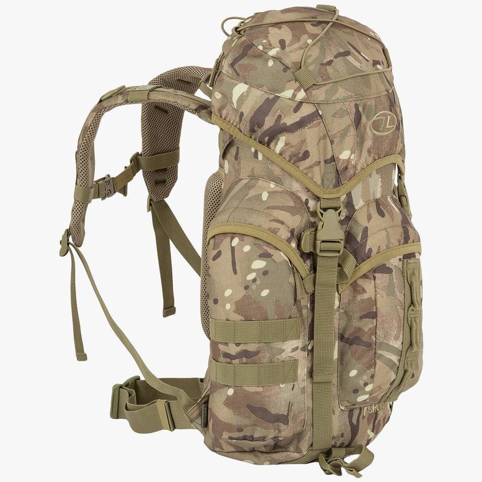 25 Litre Rucksack Military Style Forces DPM Camouflage Cadet Highlander NRT025