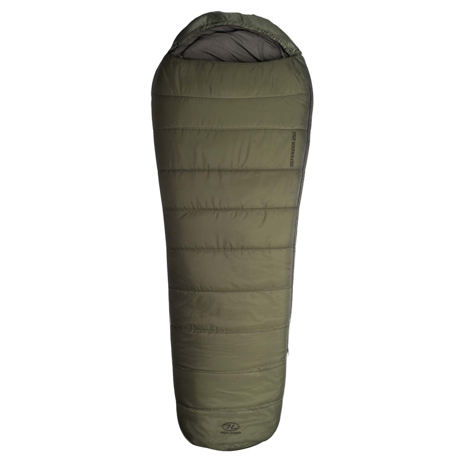 3 Season Mummy Sleeping Bag Insulated Military Style Defender 250 Highlander