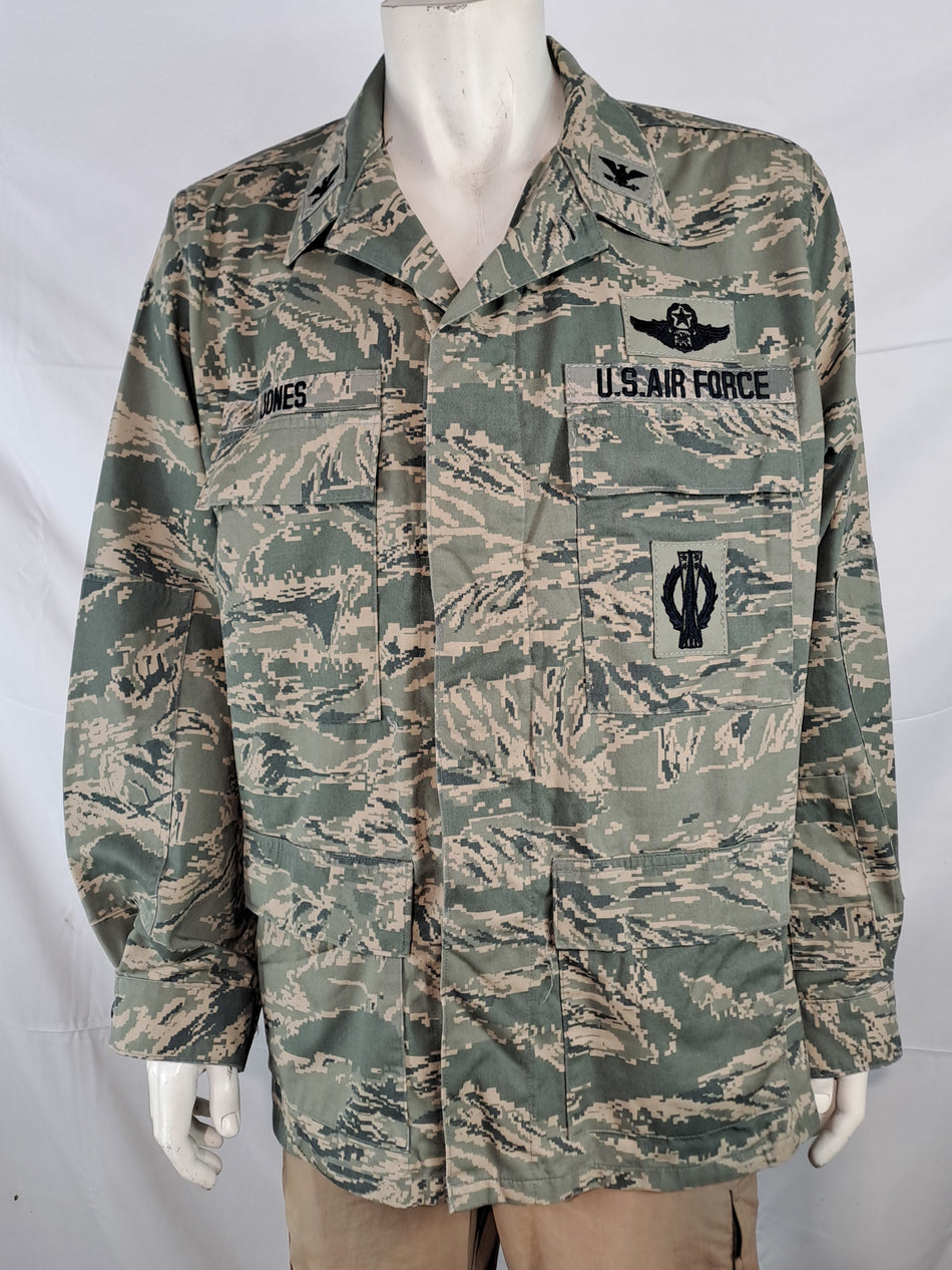 Genuine Surplus US Airforce Camouflage BDU Jacket ABU Camo