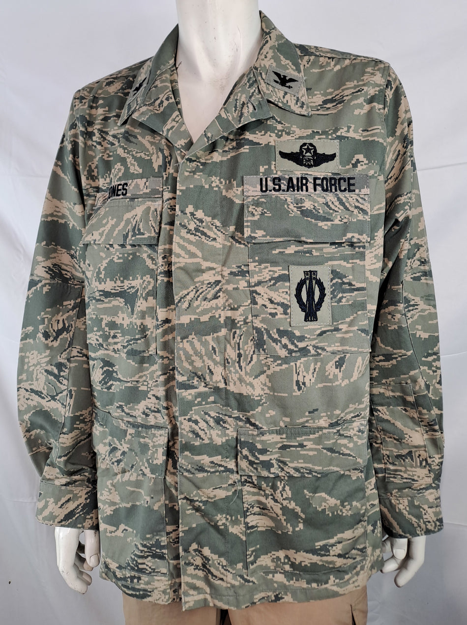 Genuine Surplus US Airforce Camouflage BDU Jacket ABU Camo
